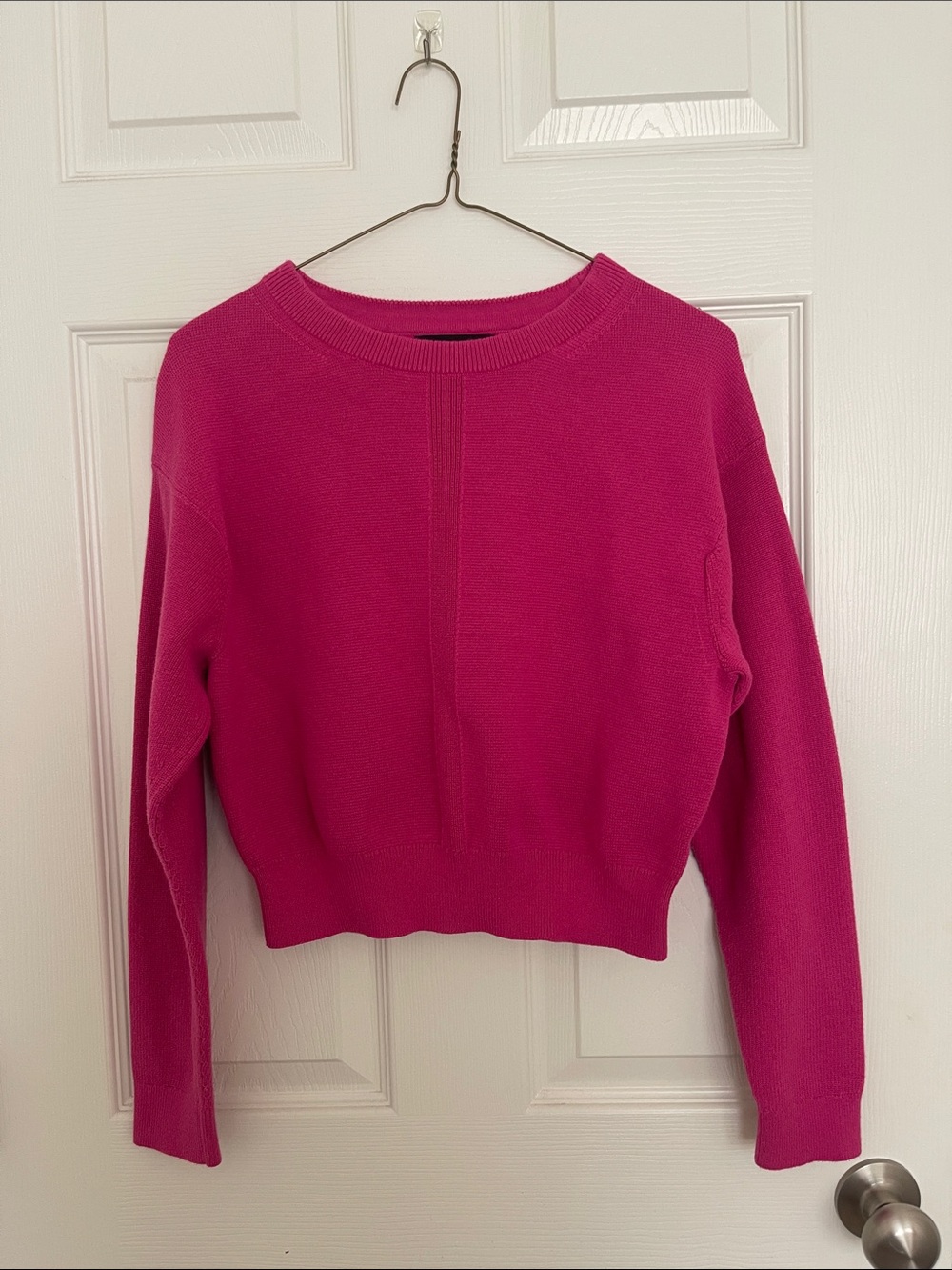 Banana Republic Fuchsia Crewneck Sweater